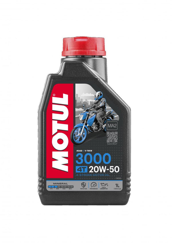 Motul 3000 4T 20W-50 1 L (12kpl/pahvi)