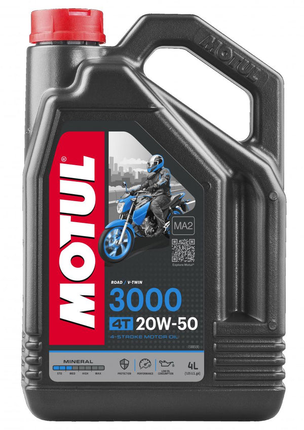 Motul 3000 4T 20W-50 4 L (4st/pahvi)