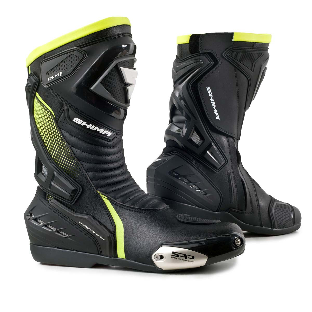 Shima Sport MC Boots RSX-6 Musta /flunssa