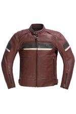 Difi mc-leather jacket basilic brown