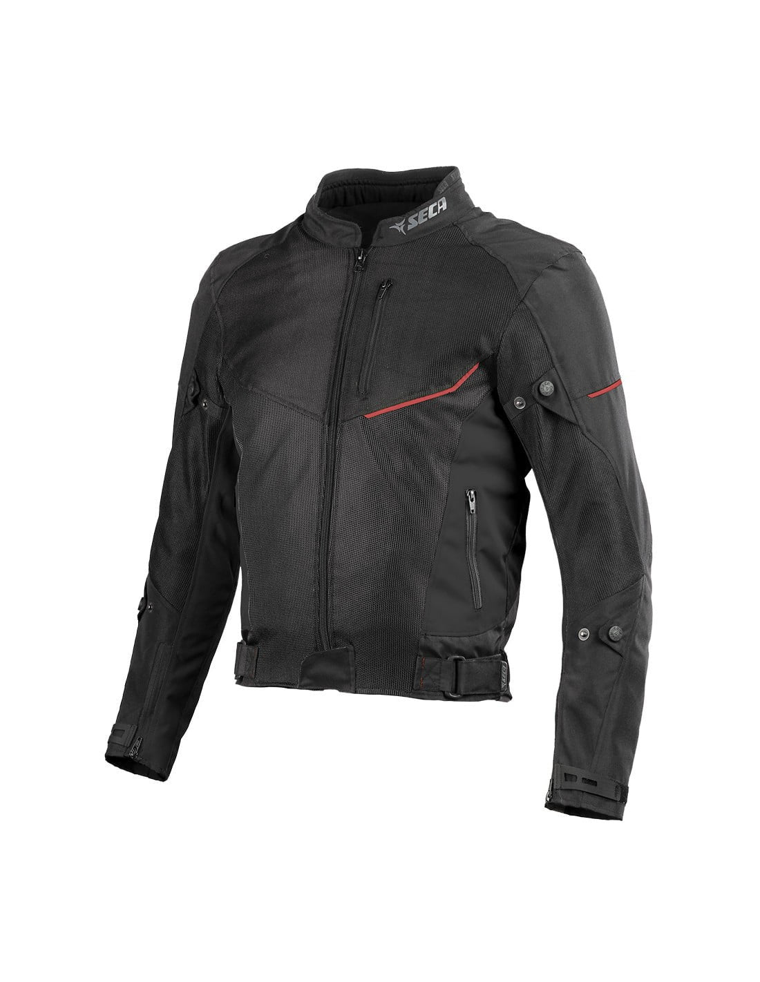 Seca Textile MC -takki Aero III musta