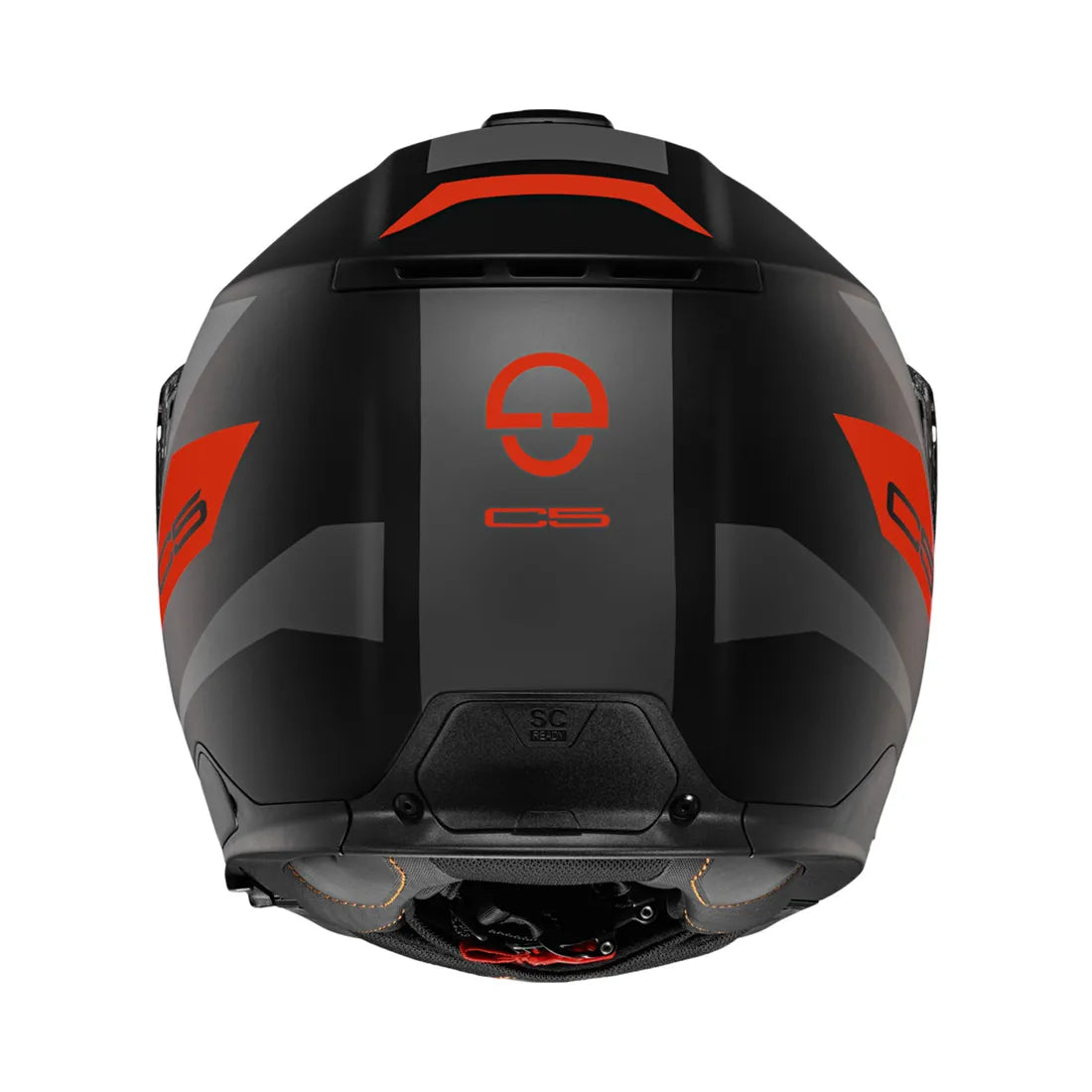 Schuberth Openable MC Helmet C5 Eclipse Black /Red