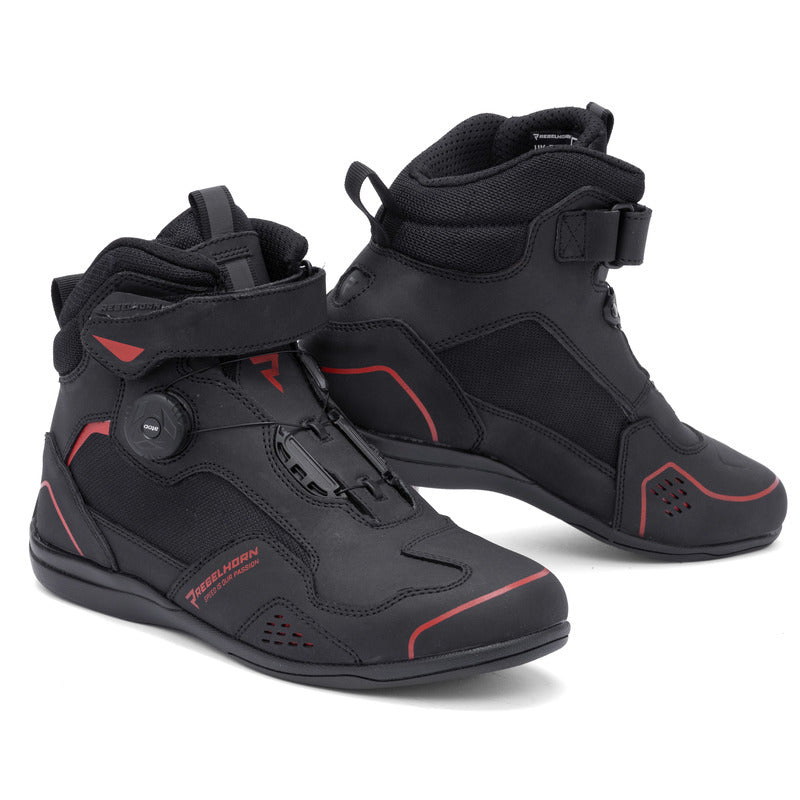 Rebelhorn Unisex MC shoes Spark II Black /Red