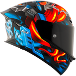 Kyt Integral MC Helmet TT-Revo Gear E6 Black /Red /Blue