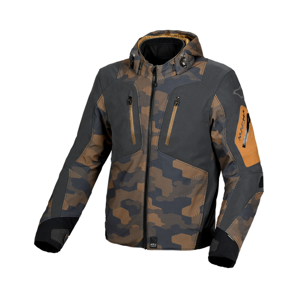 Macna Softshell MC -takki kulma camo ruskea
