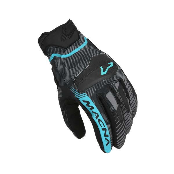 Moottoripyöräkäsine macna, litic -naiset musta harmaa camo/minttuvihreä