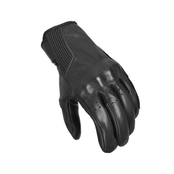 Moottoripyörän hansikas macna, jäykkä musta