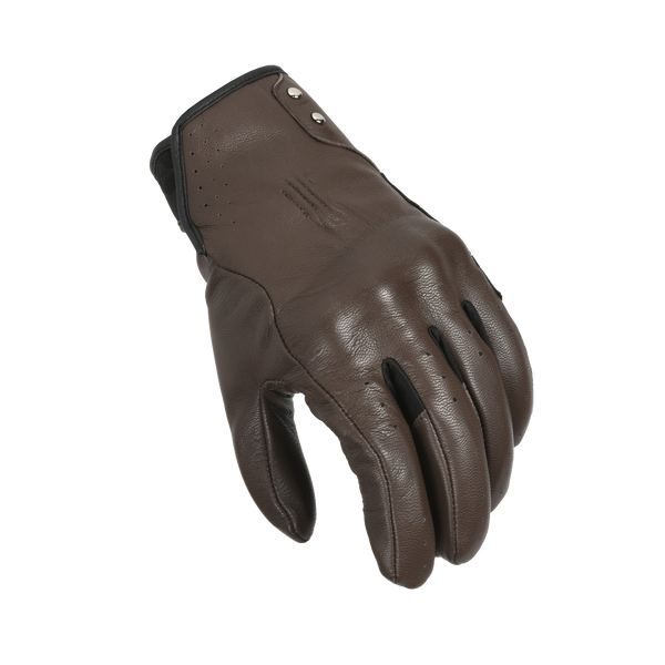 Moottoripyöräkäsine MacNA, roisto nainen ruskea