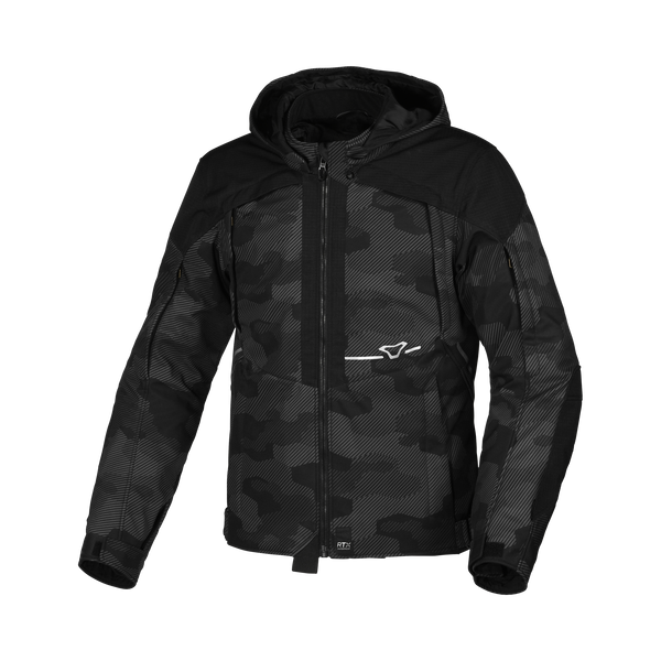 MacNA Softshell MC -takin territori Black Camo