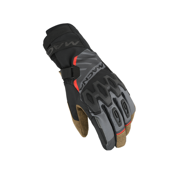 Moottoripyörän käsineet MacNA, Tyrian RTX Taupe/Brown/Black