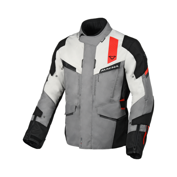 MacNA Textile MC -takki Zastro Grey /Black