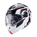 CABERG AVEABLE MC -kypärä Duke Evo Move White /Black