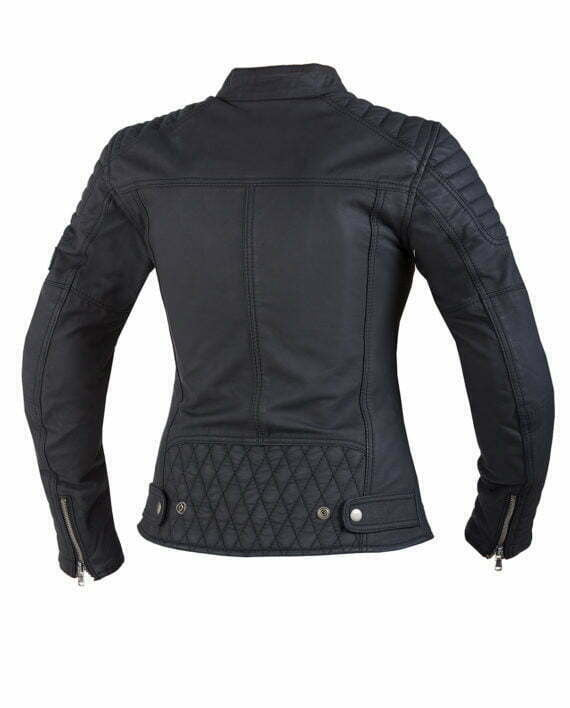 Rebelhorn Lady Mc-Leather Jacket Hunter Pro Black