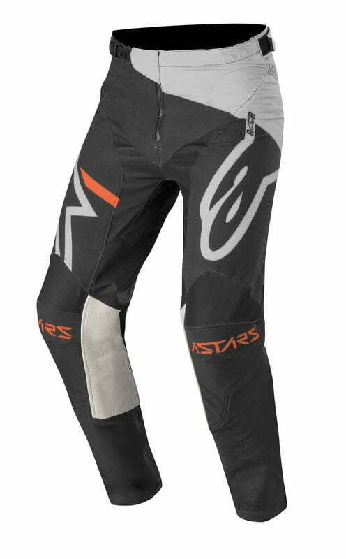 Alpinestars Racer Tech Compass -housut vaaleanharmaa/ musta