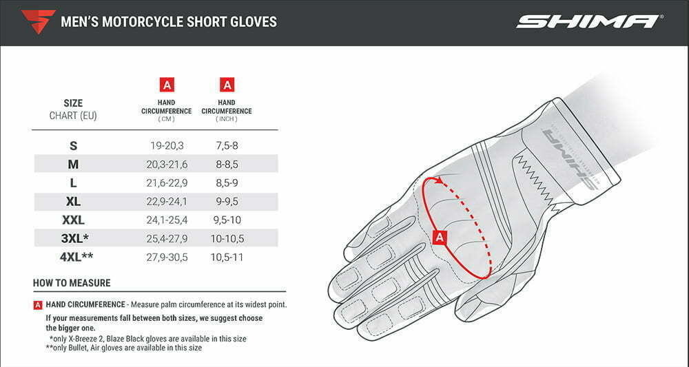 Shima mc-gloves blaze white