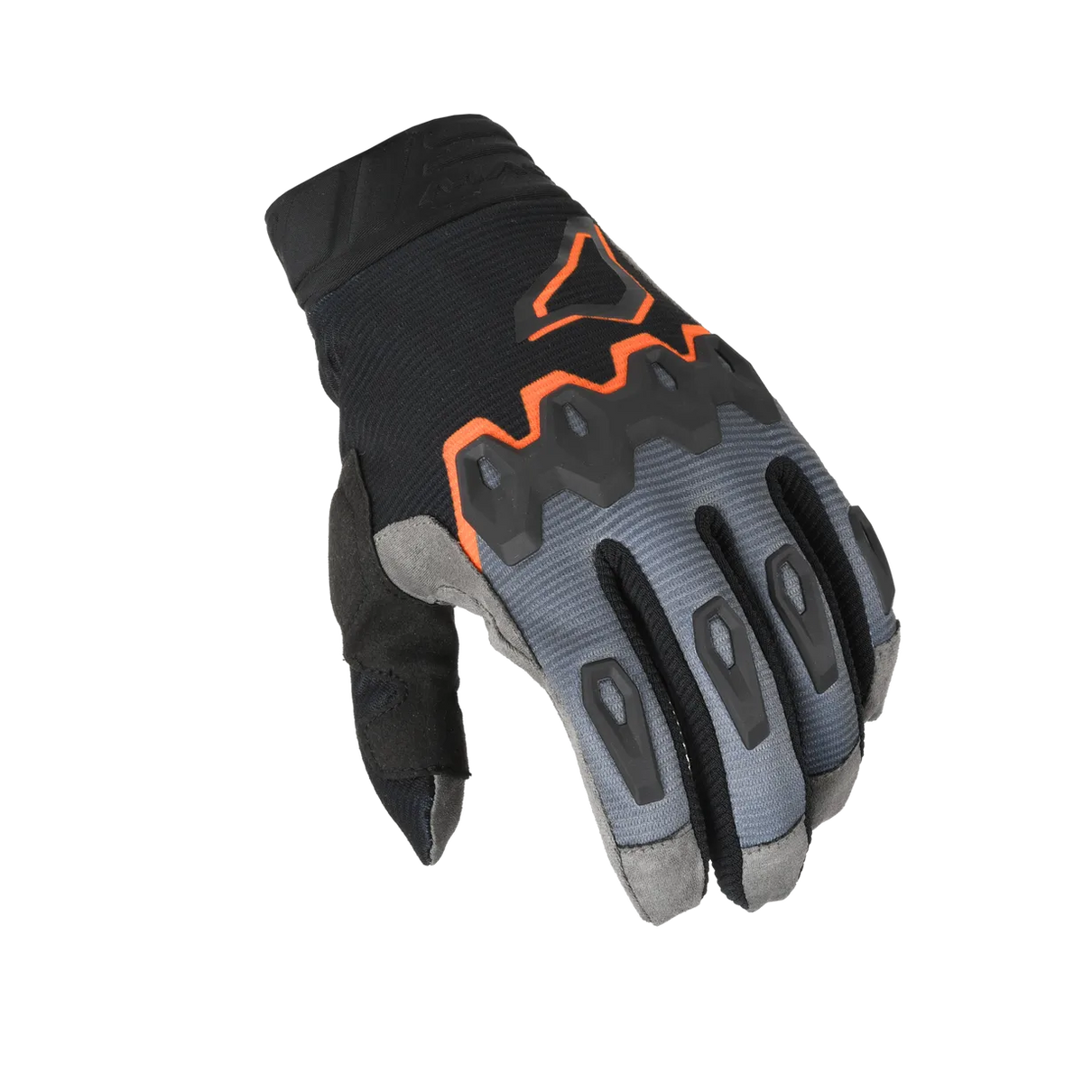 Macna Cross Gloves Chameleon Black /Orange