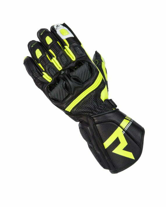 Rebelhorn Sport Mc-Gloves St Long Black /Flenfluenssa