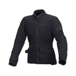 Macna lady textile mc-jacket shine black