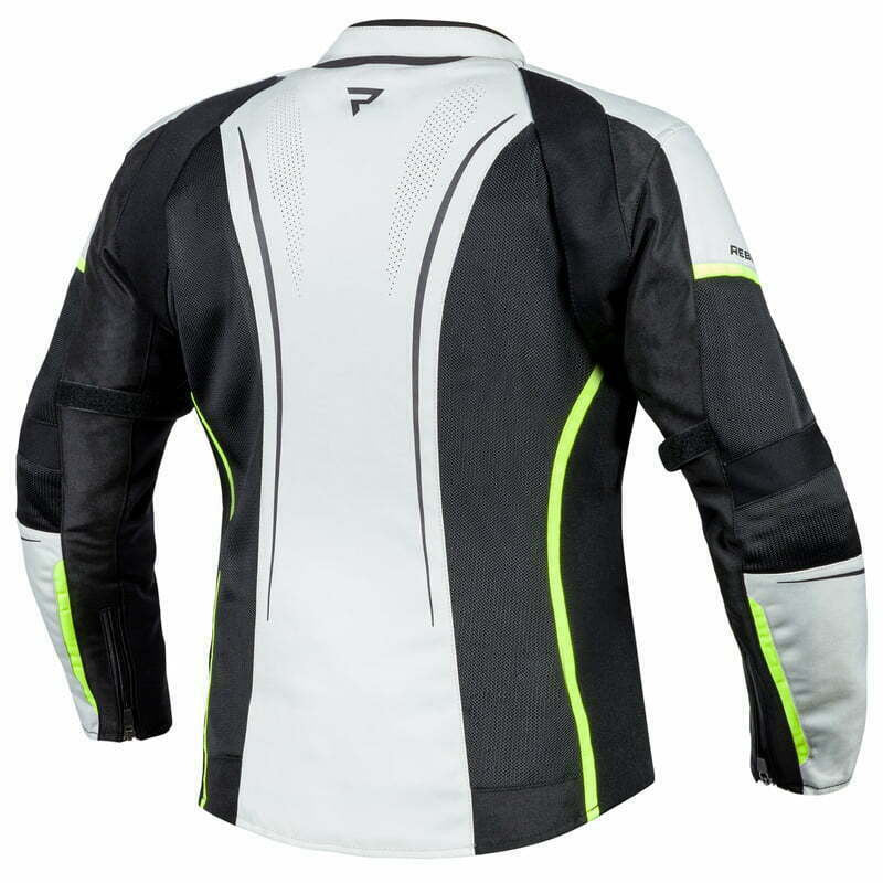 Rebelhorn Dam Textile MC jacket Flux Black /Gray /Flu