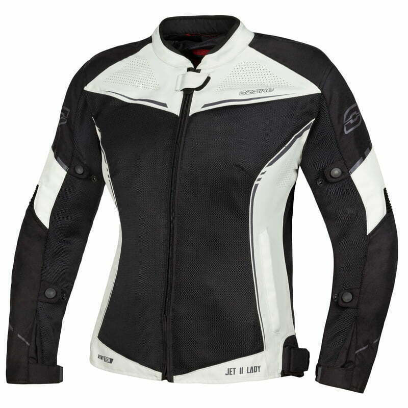 Ozone Lady Textile MC -takki Jet II Grey