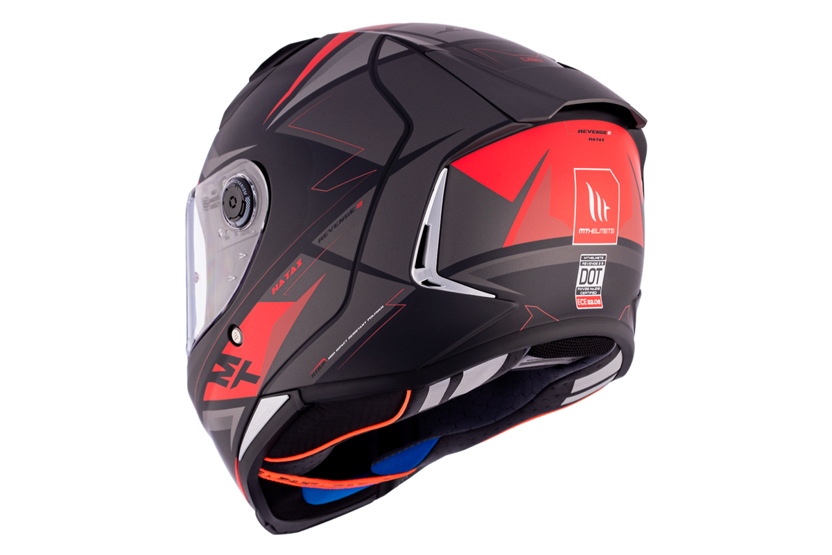 Mt Helmets Integral MC Helmet Revenge 2 Hatax B5