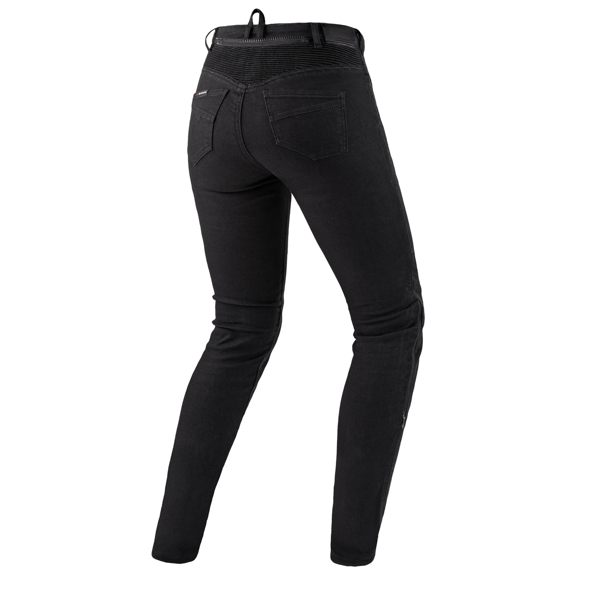 Shima Lady Kevlar Mc-Jeans Flexx Black