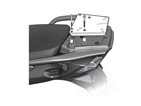 Shad Top Box bracket - Triumph T0tr13st