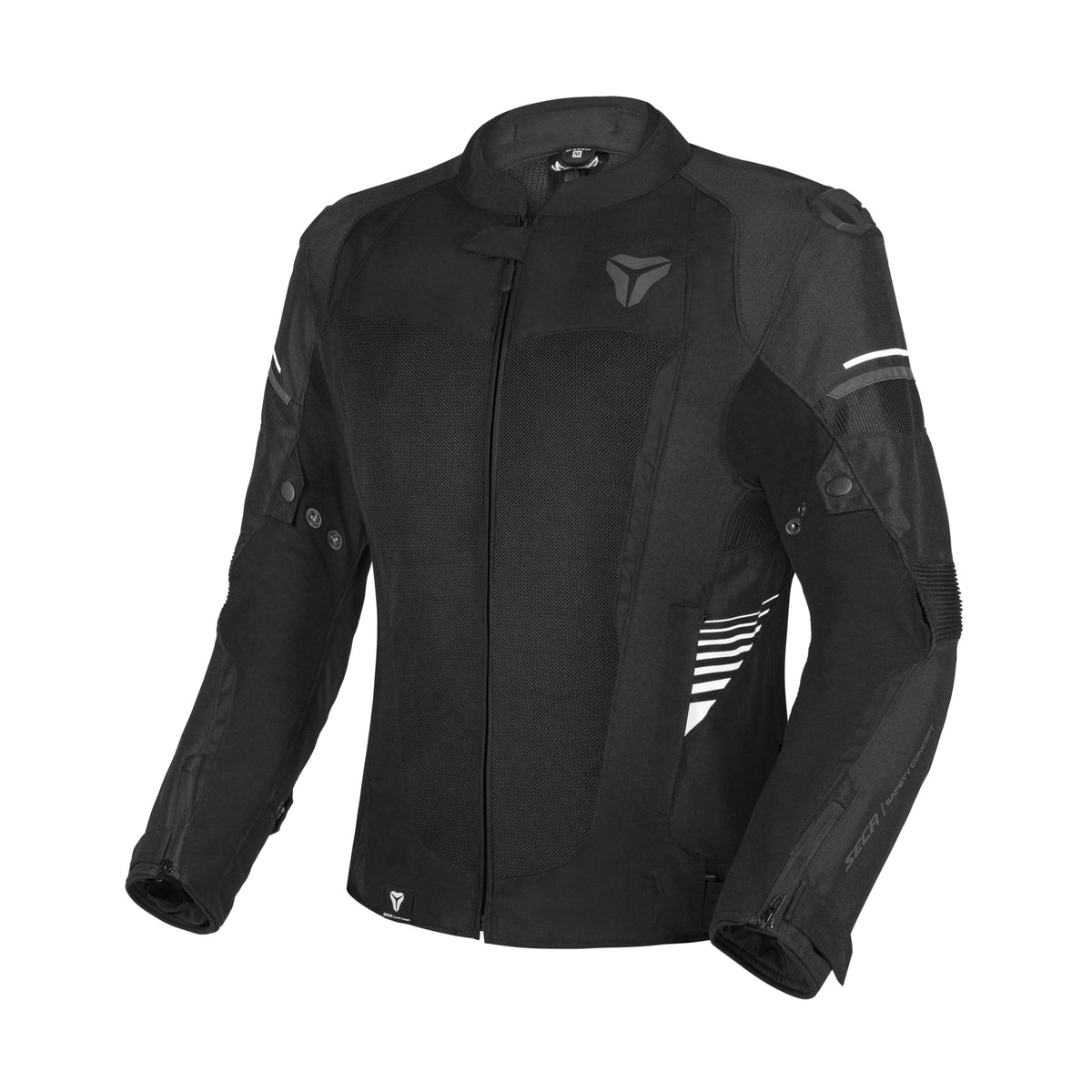 Seca Textile MC -takki Aero Pro Black