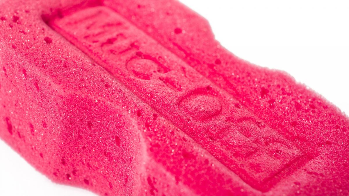 Muc-off expanding microcell sponge pink