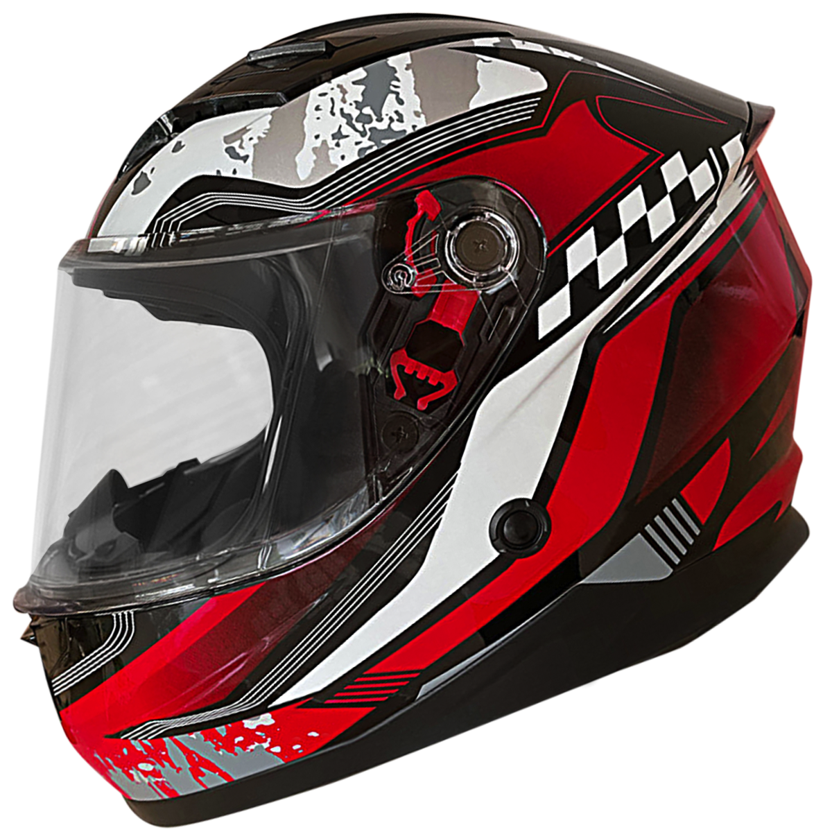 ROCC 42 Children Integral MC Helmet Red /Black