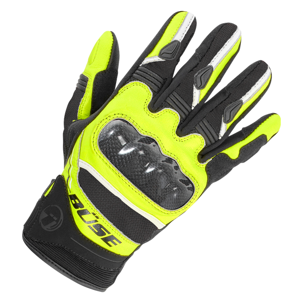Büse MC-Gloves Safe Ride Black /Flunfluenssa