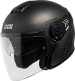 IXS OPEN MC helmet 100 1.0 matte gray