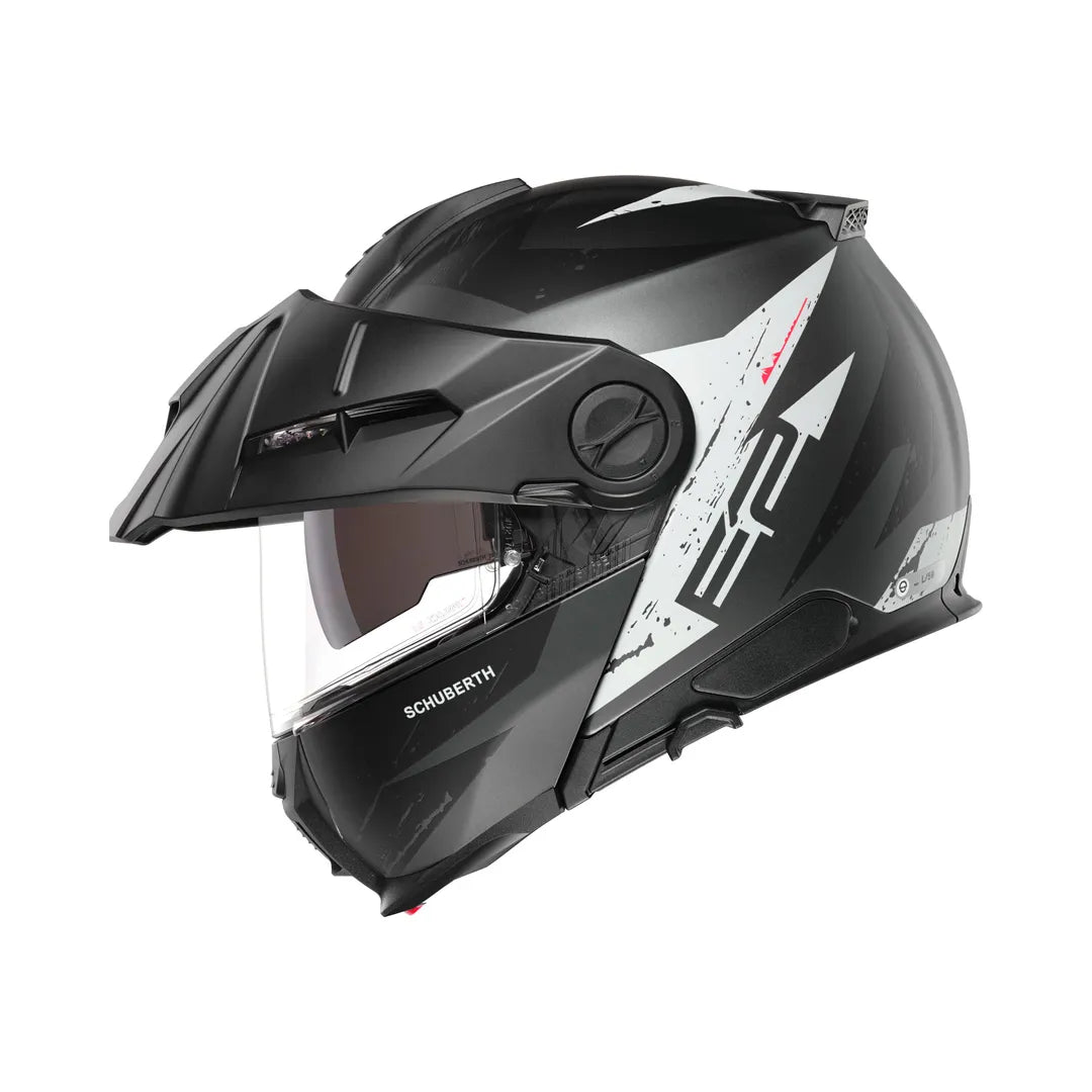 Schuberth Openable MC Helmet E2 Explorer Gray