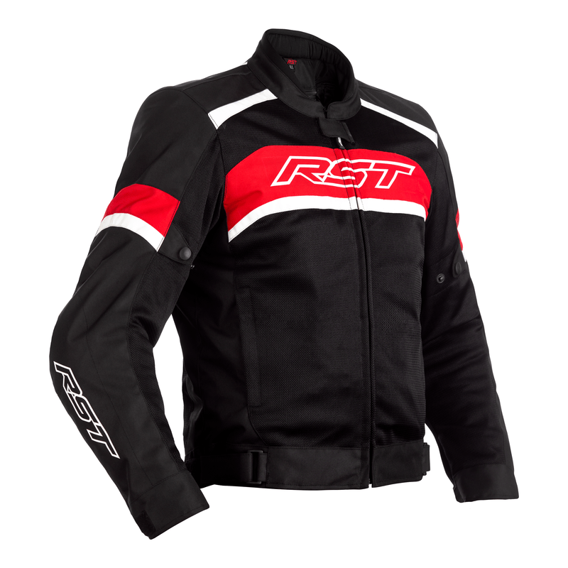 Ensimmäinen tekstiili MC-Jacket Pilot Black /Red