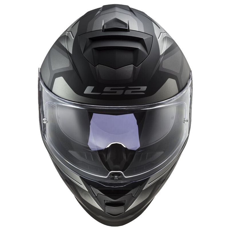 LS2 Integral MC Helmet Storm II Faster Gray