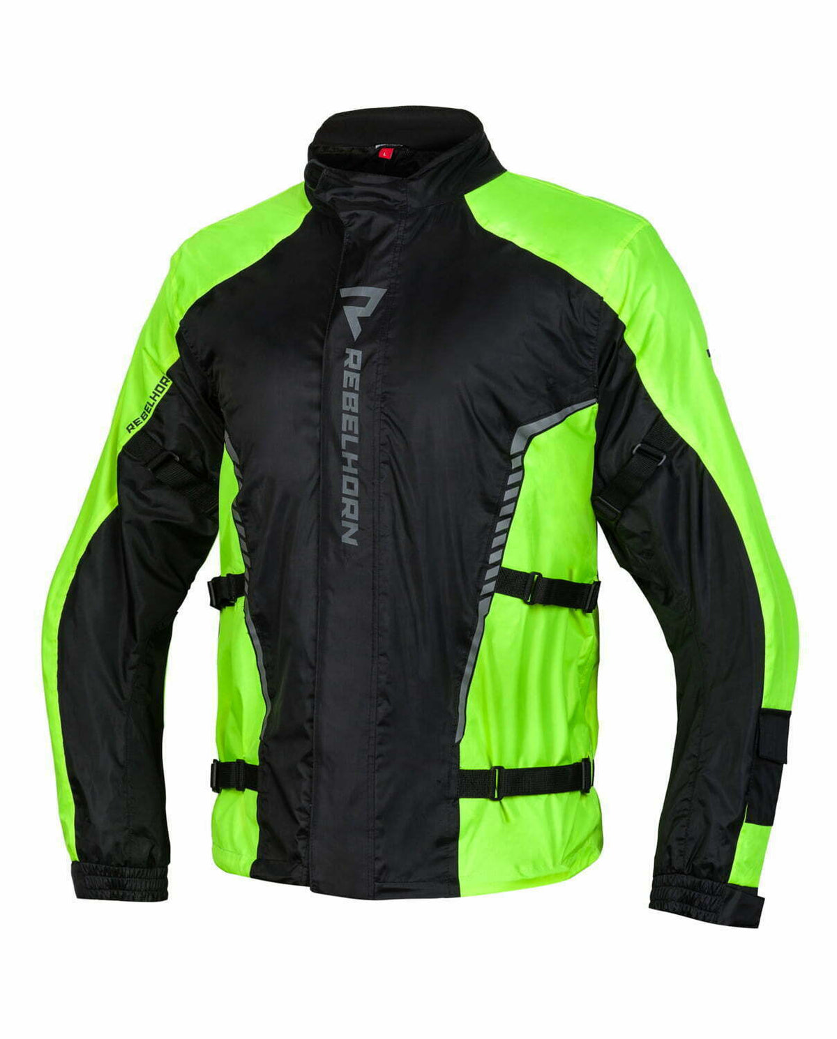 Rebelhorn Rain Jacket Patrol Flu /Black