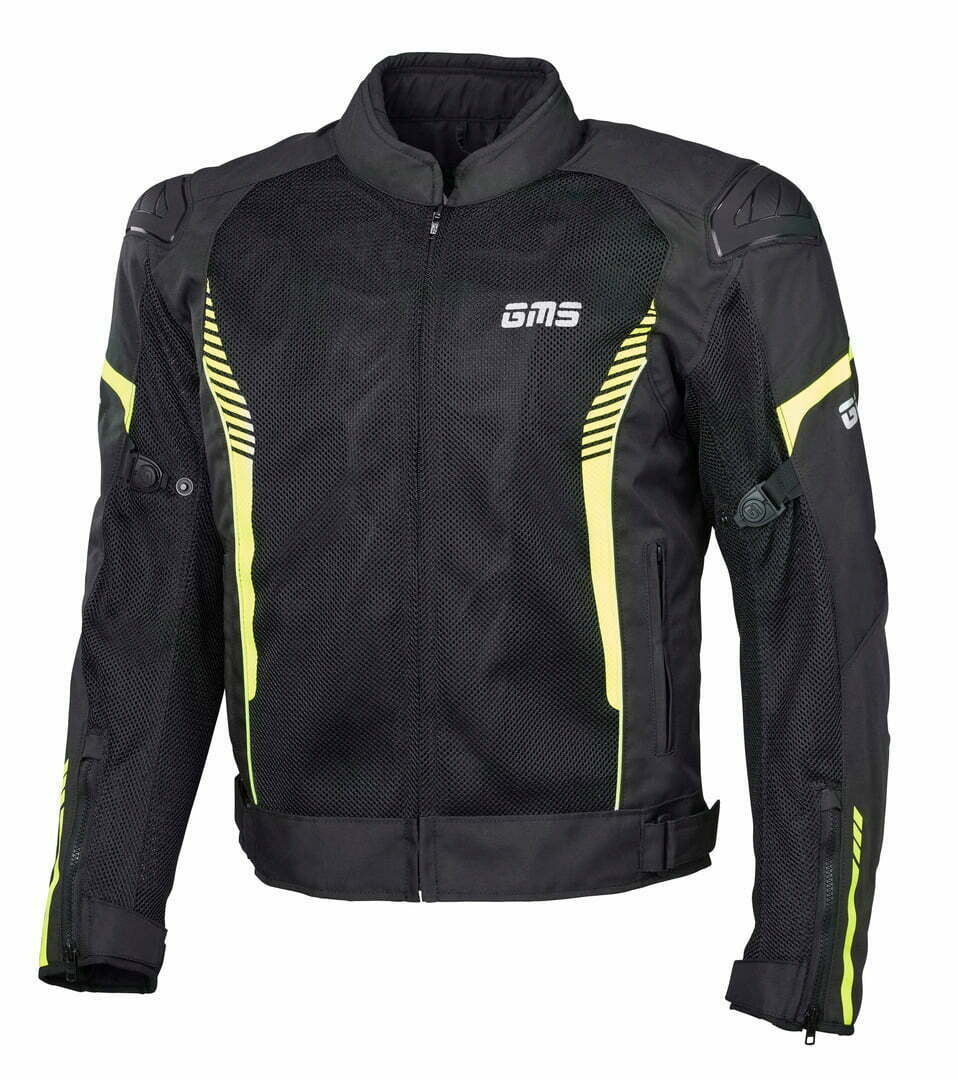 GMS Textile Mc-Jacket Samu Mesh Black / Flu 