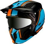 Mt Helmets Open MC Helmet Streetfighter Sv Twin A4