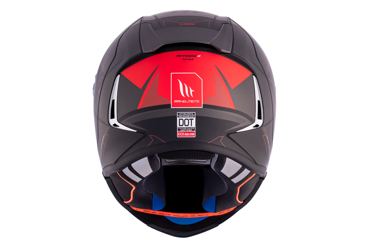 Mt Helmets Integral MC Helmet Revenge 2 Hatax B5