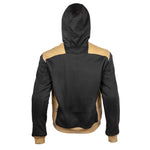 GMS Kevlar MC-Hoodie Grizzly Black /Beggie