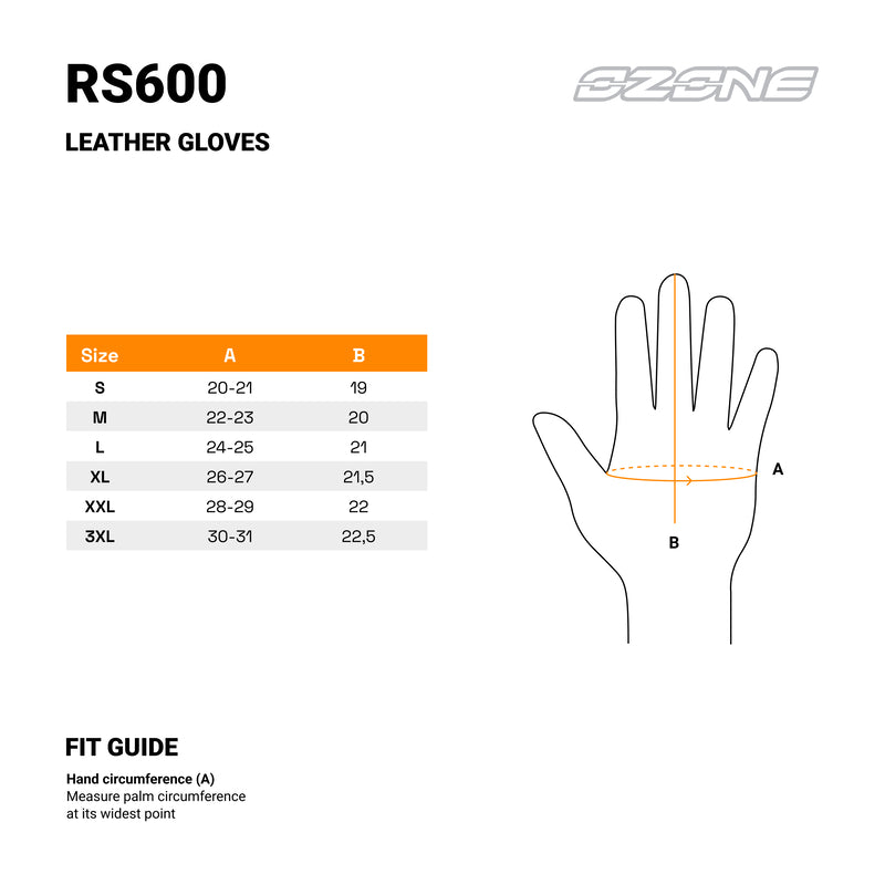 Ozone mc-gloves RS600 black