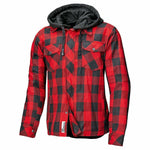 Pided Kevlar MC -paita Lumberjack II Black /Red