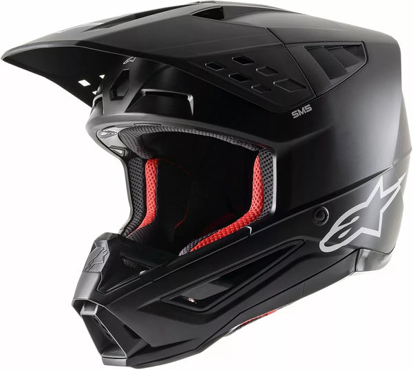 Alpinestars Cross MC -kypärä Supetech M5 Solid Musta