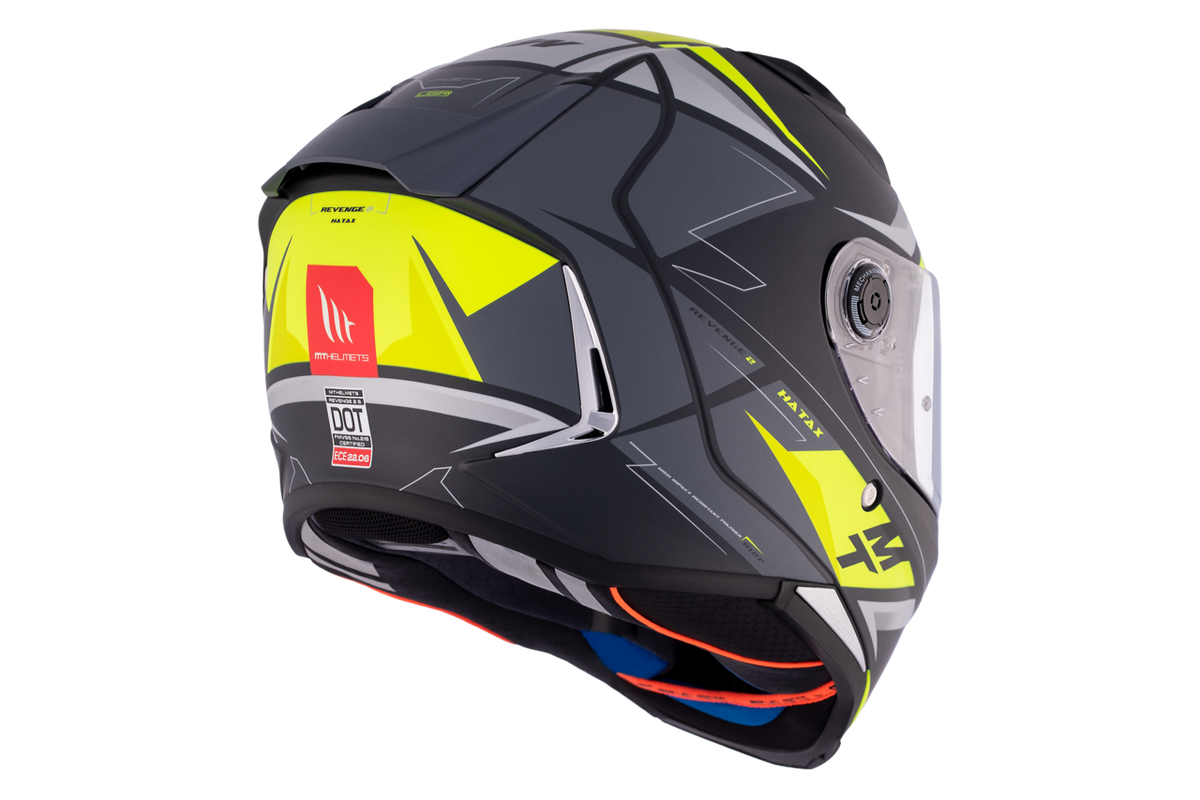 Mt Helmets Integral MC Helmet Revenge 2 Hatax C3