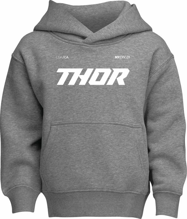 Thor Hoodie Youth Brave Htr Grey XL 3052-0713