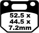 EBC -jarrupalkki FA näyttää orgaaniselta FA110: ltä
