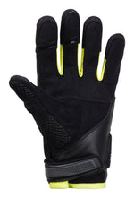 IXS MC Gloves Lt Montevideo Air S Black /Flenfluenssa