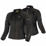 Shima Lady Textile MC -takki Jet Black