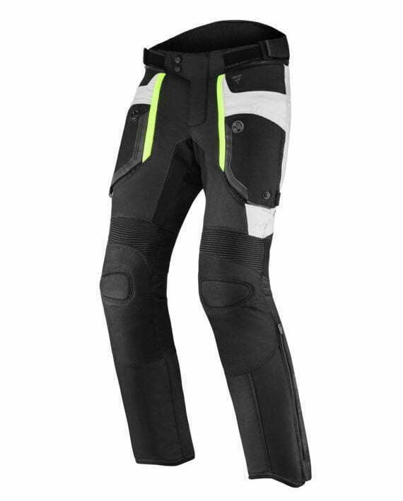 Rebelhorn Textile MC-Pants Borg musta /harmaa /flunssa