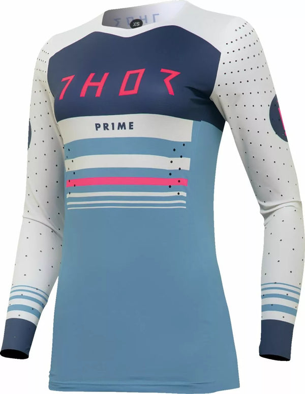 Thor Jersey WMN PRM BLZ BL/WH XS 2911-0283
